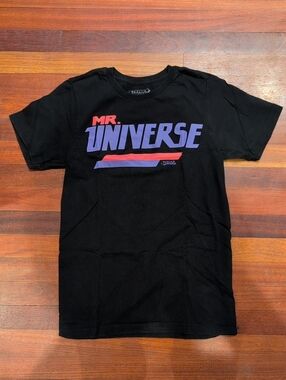Steven Universe Cartoon Network Mr. Universe Black Graphic Tee